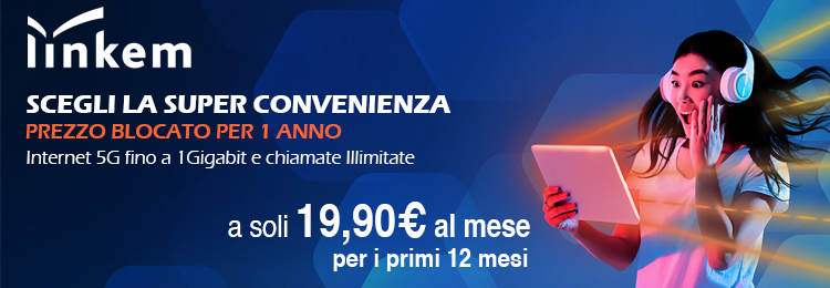 Linkem Promo Speciale a 19,90€